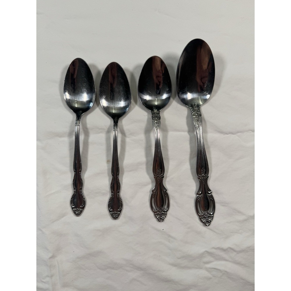 Stainless Flatware Spoons 4 Spoons 2 Korean 2 Japanese